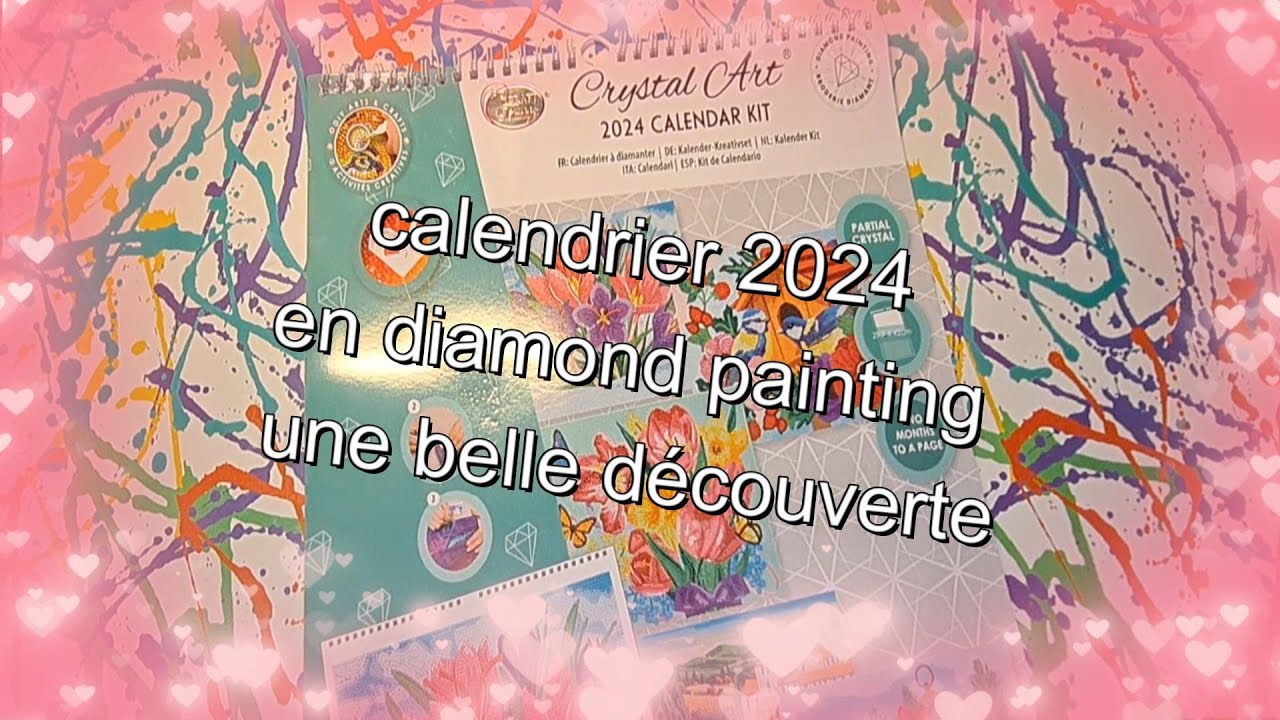❄❄Calendrier 2024 en diamond painting une belle  découverte😲❄❄#diamondpainting #dp - YouTube