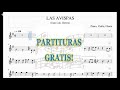 Las avispas - Juan Luis Guerra - Partitura para Piano, Violín, Flauta...