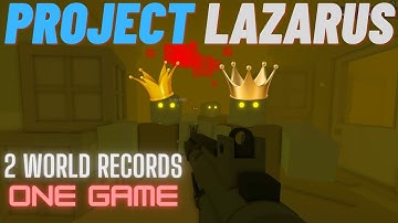 Roblox Project Lazarus: No Pack or Power WR (Highlights)