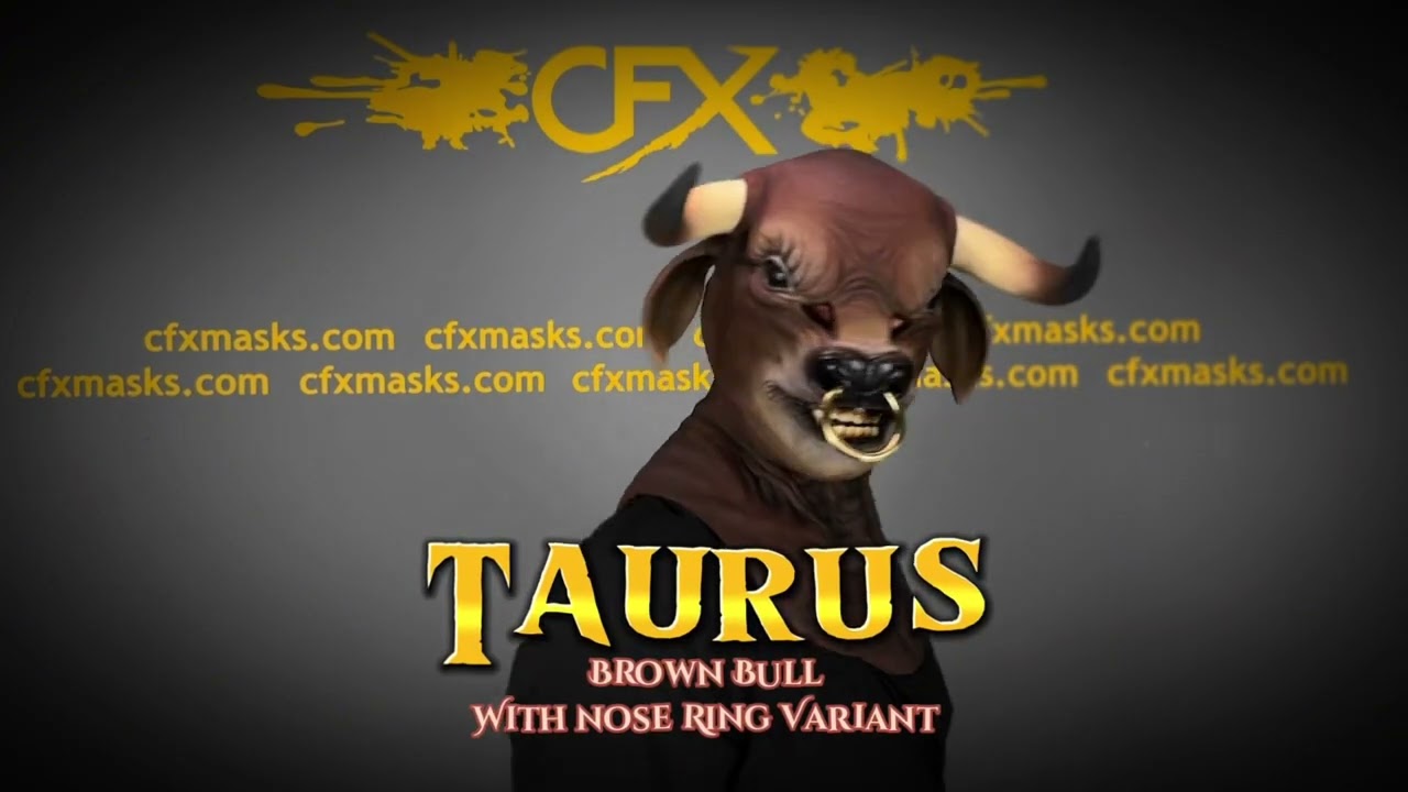 CFX Mask Taurus Male Fit Silicone Mask Movement Video