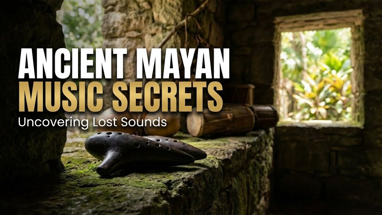 Ancient Stone Chamber Ambience | Double Ocarina Harmonies & Waking Jungle Sounds