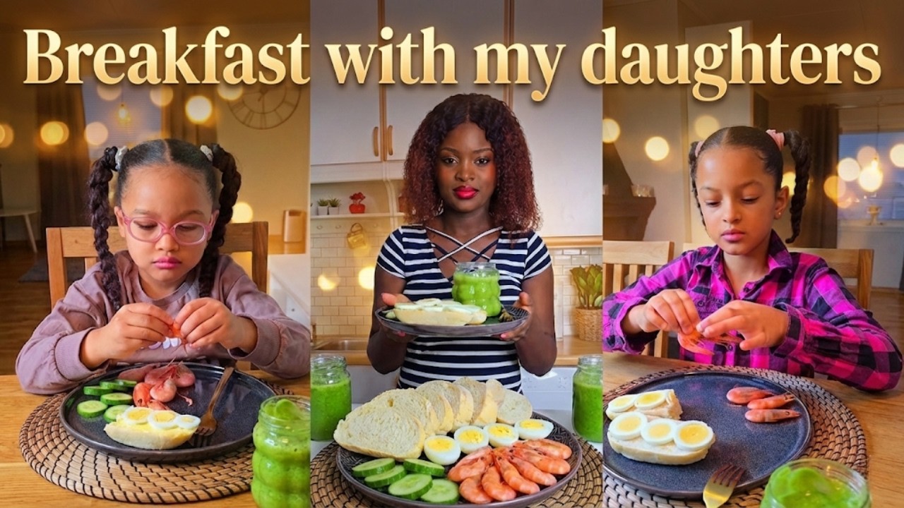 Завтрак с дочерьми | Простая утренняя еда и настоящие семейные моменты