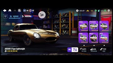 NFS No Limits | Jaguar E-Type Lightweight Full Upgrade | Need For Speed No Limits | NFSNL Blackridge