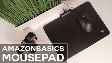 AmazonBasics RGB Mousepad - Review