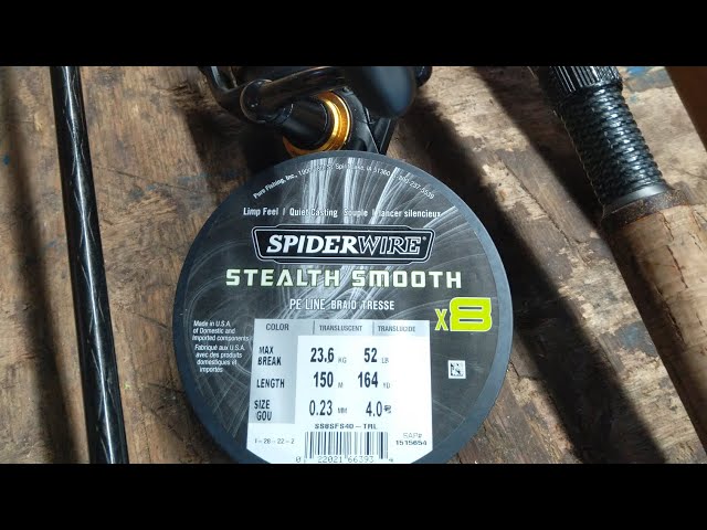 New Season new Line Spiderwire Stealth Smooth 