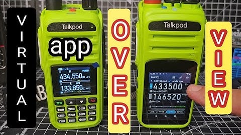 TALKPOD N58 Plus - Virtual App Overview