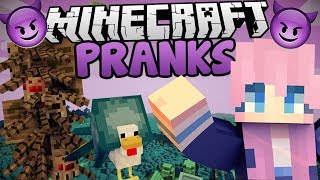 Summoning Monsters! | Minecraft Server Pranks