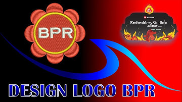 BELAJAR WILCOM. DESIGN LOGO BPR SIMPLE UNTUK PEMULA