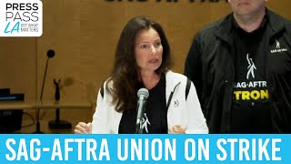 SAG-AFTRA president Fran Drescher Call Out AMPTP behavior in fiery strike speech: "Shame on you!"