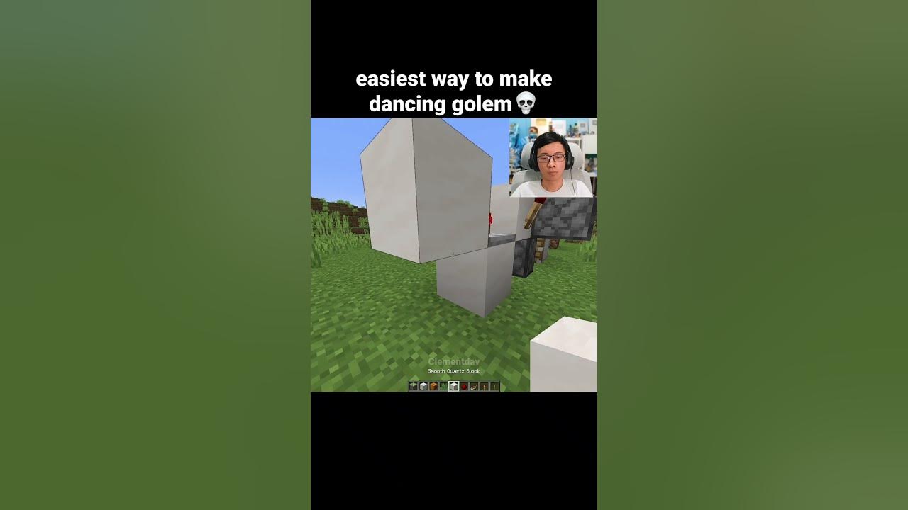 Minecraft Dancing Iron Golem Moment