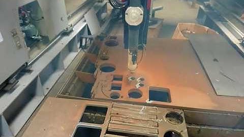 ESAB Suprarex SXE-P2500 CNC Plasma Cutting Test