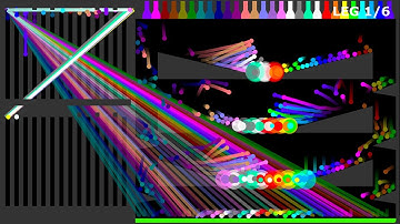 The Factory Worm - 6 Legs Eliminations Marble Race ASRM in Algodoo