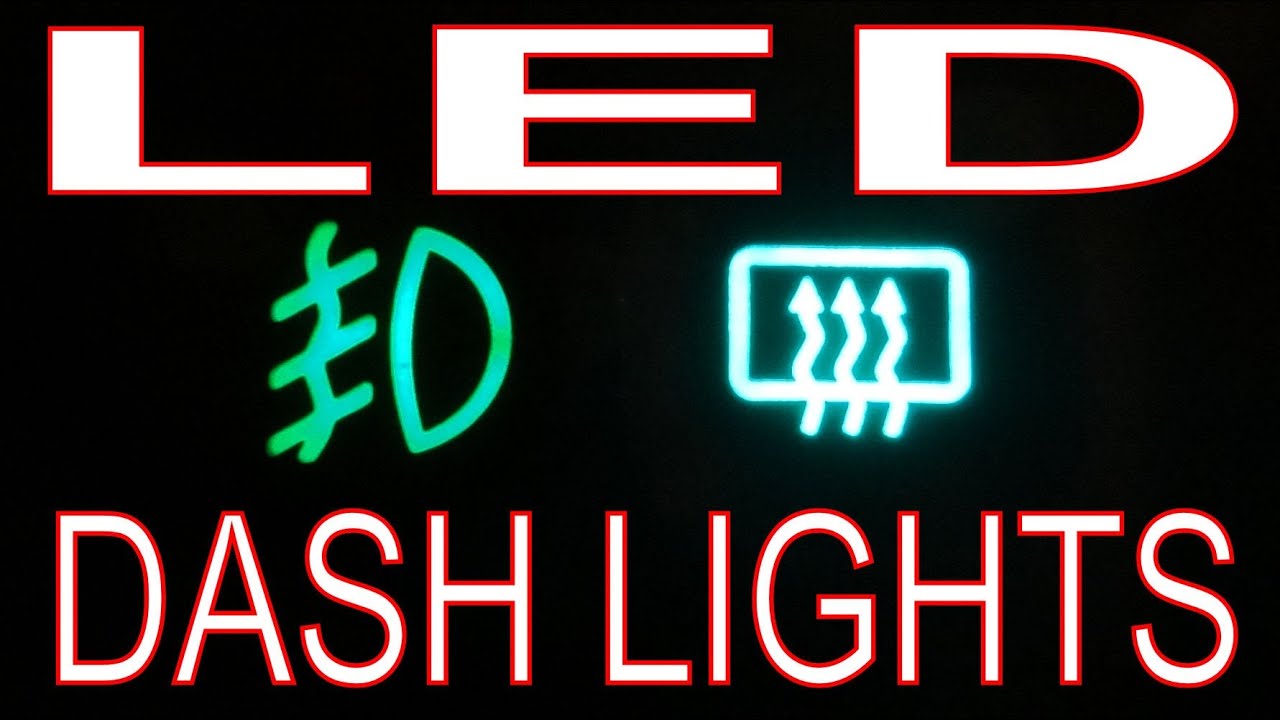 How to Install LED Lights in Car. LED Dash/Switches. VW ...