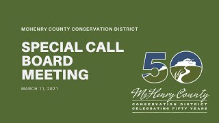 March 11, 2021 Board of Trustees - Special Call Meeting