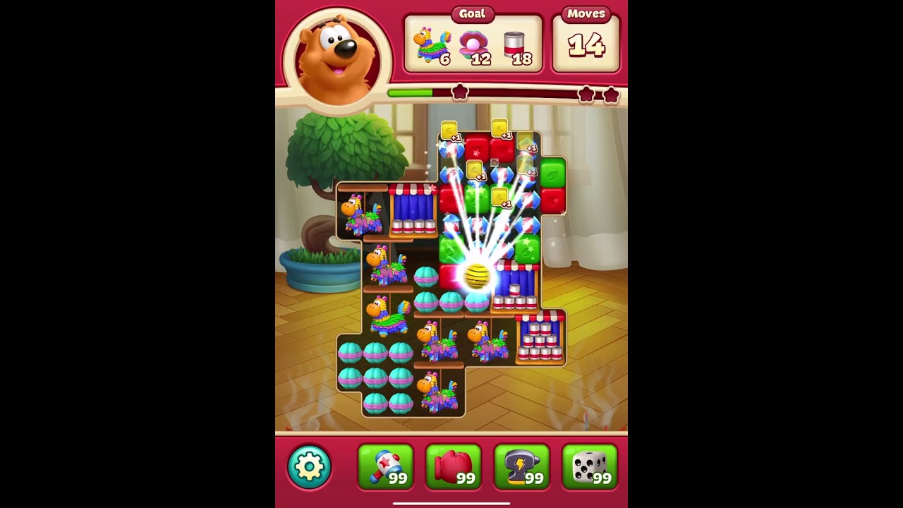 TOON BLAST Levels 5155 - 5160 [No Boosters]