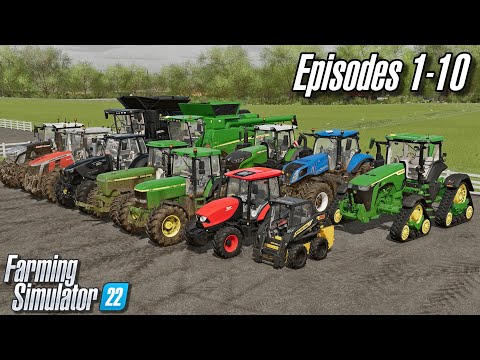 Elmcreek Lets Play Supercut | Farming Simulator 22