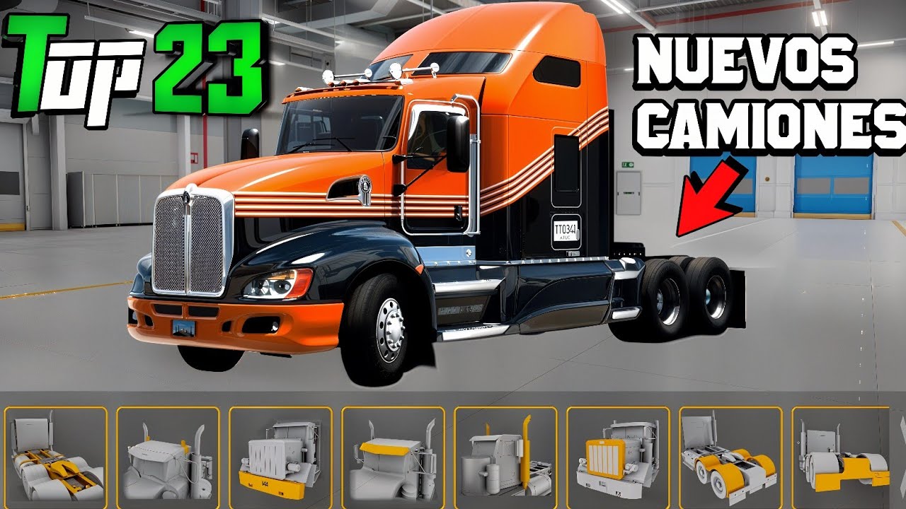 😱 ¡Esto Cambiaría TODO! Top 23 Camiones Americanos Que Harían HISTORIA en TRUCK SIMULATOR BIG RIGS