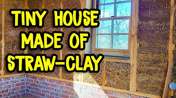 Tiny House Tour - See How We Built This Straw-Clay Tiny House