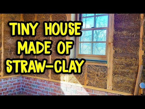 Video: Do-it-yourself clay at straw house