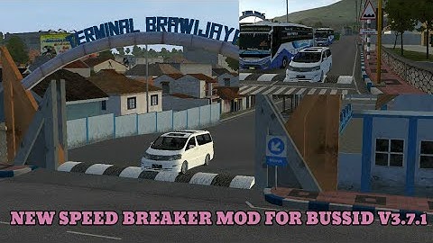 NEW SPEED BREAKER MOD FOR BUSSID V3.7.1