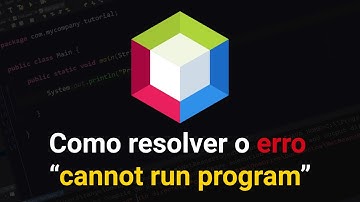 NetBeans IDE: Como resolver o erro "cannot run program"