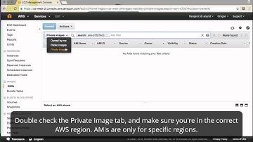 Launch VNS3 from a private AMI in Amazon AWS