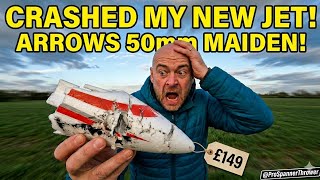 This Maiden Flight Cost Me £149 😭 (Arrows Viper 50mm Jet)