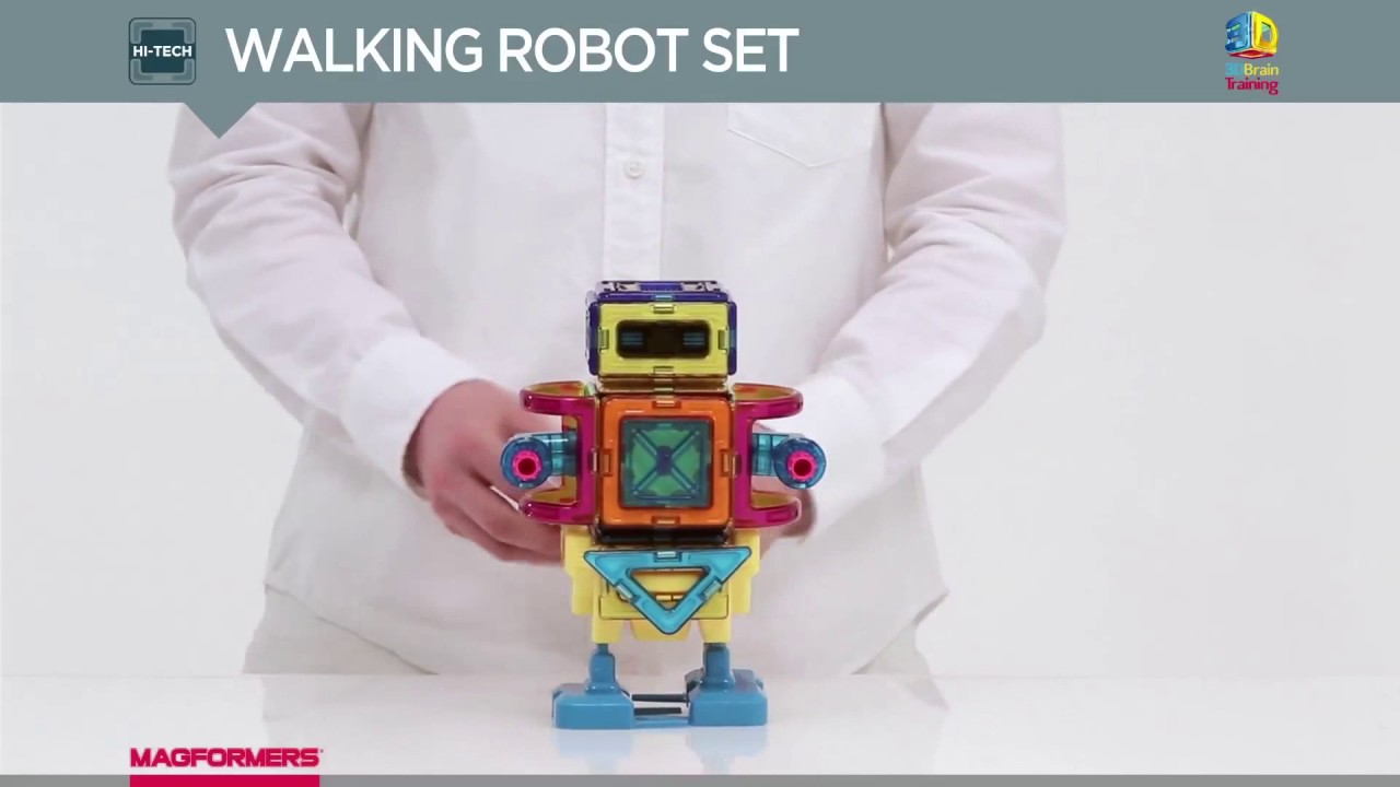 magformers walking robot