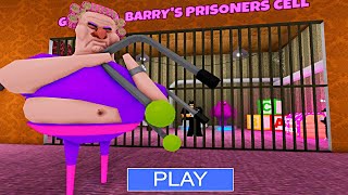 Roblox, EVIL GRANDMA BARRY'S PRISON RUN! (OBBY!) - All Bosses Battle Walkthrough   FULL GAME