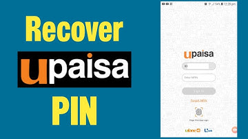 Upaisa account ke mpin ko kaise reset kare | How to forgot upaisa account mpin