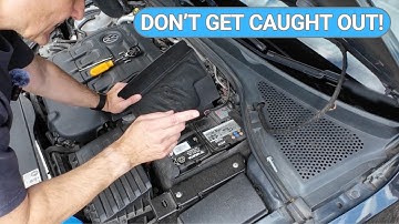 Hoe je een start-stopaccu verwijdert en installeert – (vergeet overigens niet om deze achteraf te...