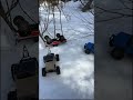 DOUBLE WINCH RECOVERY?! Pt1 #trx4m #traxxas #bronco #f150 #winch #injora #recovery