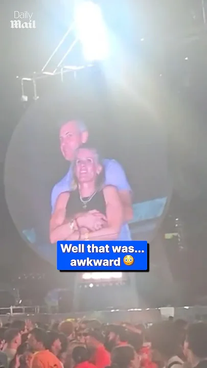 Coldplay’s Chris Martin accidentally exposes alleged affair on the ‘Kiss-Cam’
