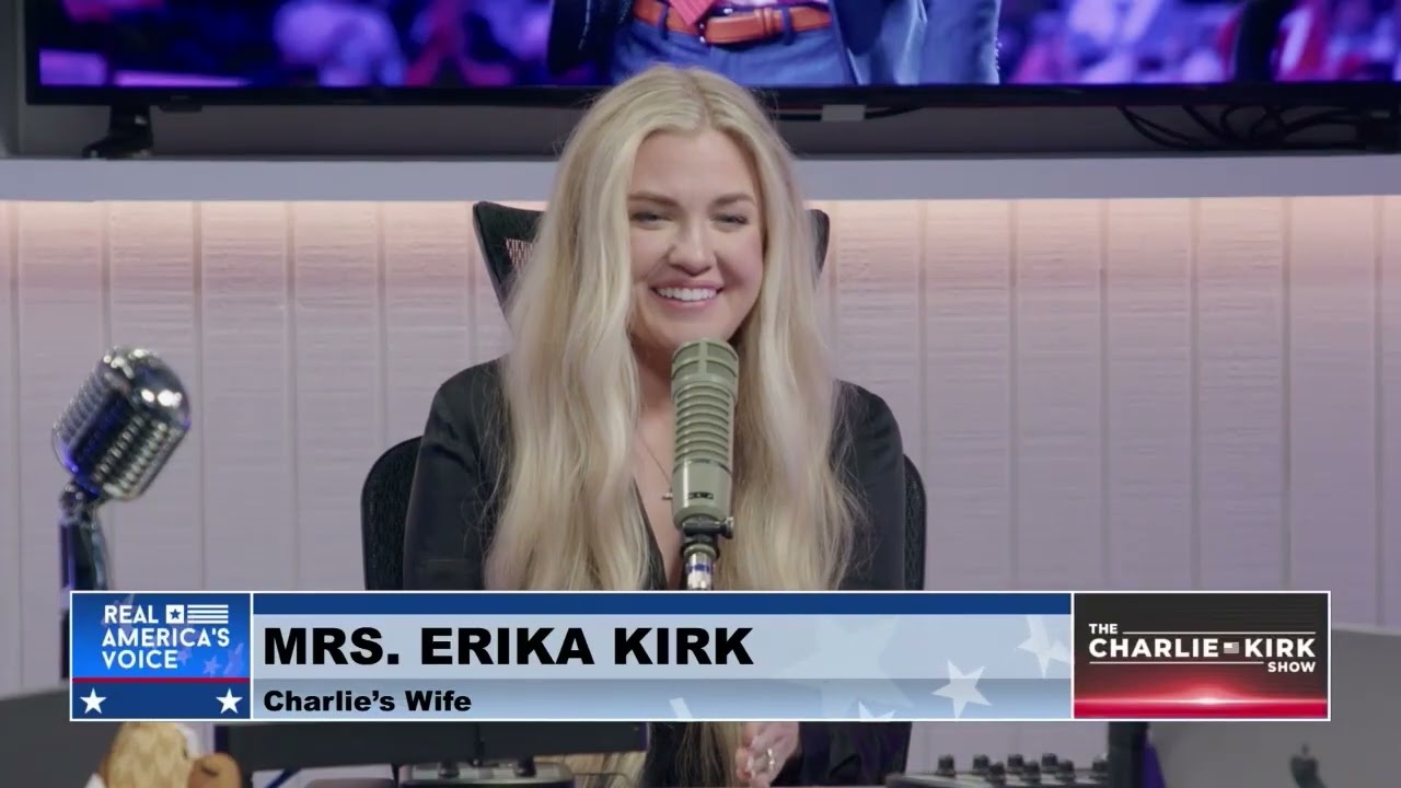 Erika Kirk on Keeping Charlie Kirk's Legacy Alive Through The Charlie Kirk Show and Turning Point USA