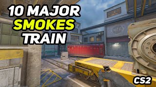 CS2 Train - 10 Major Smokes That Every Player Should Know