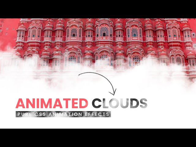 CSS3 Cloud Banner Animation Effects | Pure CSS Animated Clouds - YouTube