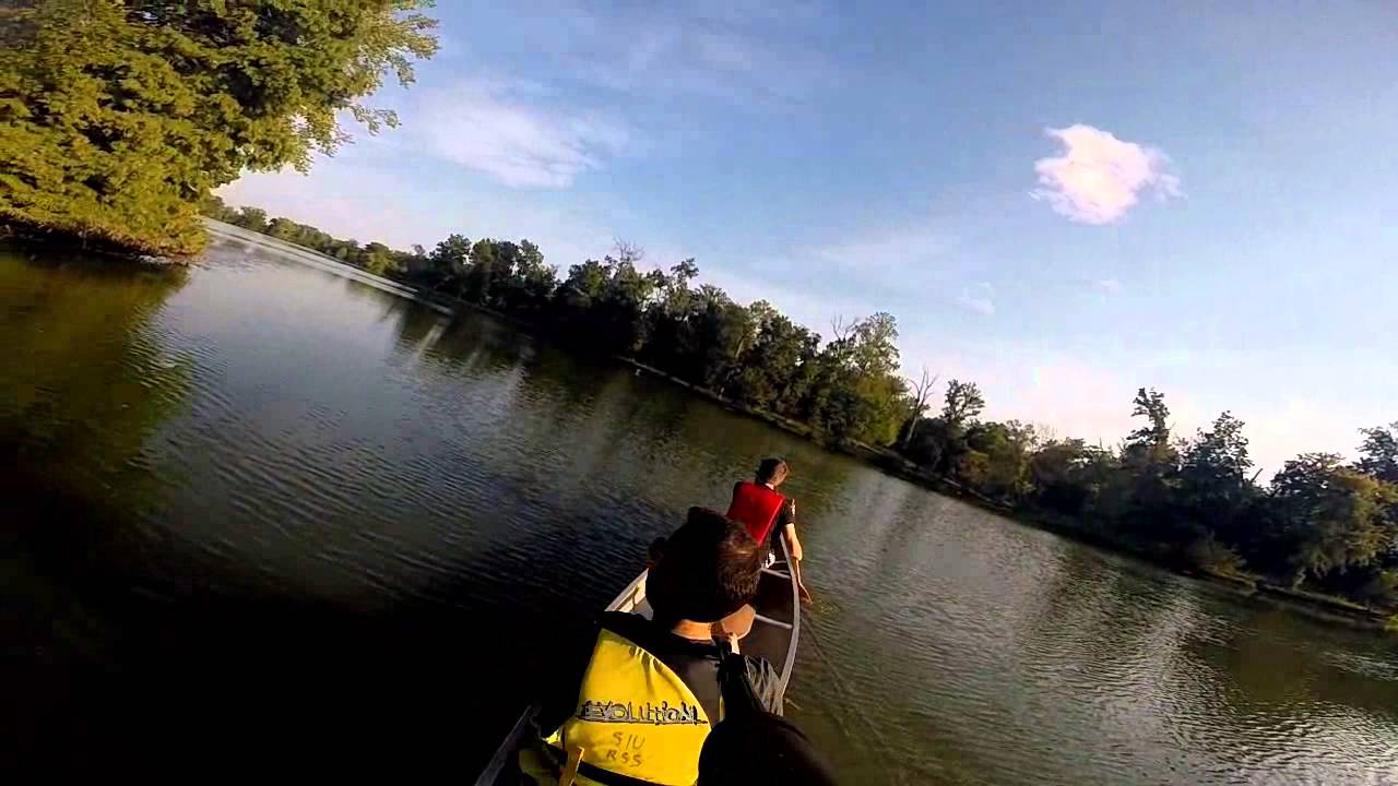 Canoeing At SIU Campus Lake GoPro Hero3 YouTube