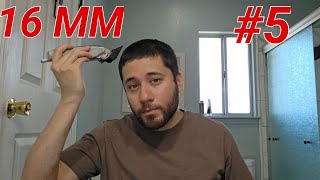 Number Clipper Guard Buzz Cut All Over Haircut Tutorial 16 Mm