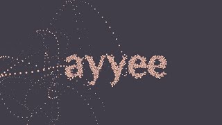 Kinetic Particle Text in TouchDesigner (TUTORIAL) Profile