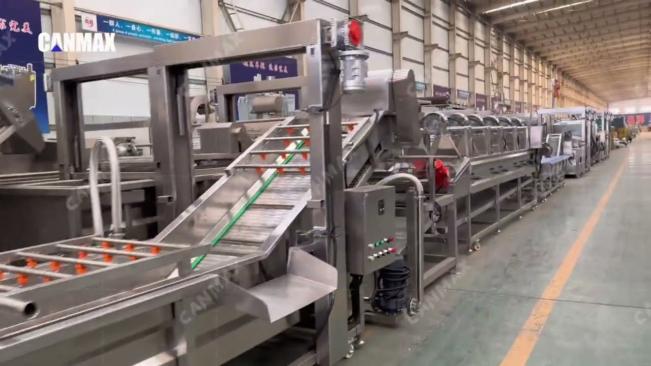 Full Automatic Potato Processing Production Line