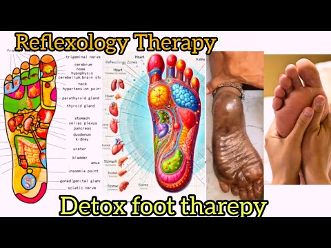 Reflexology Therapy || Detox foot 👣 massage therapy video || Reflexology Therapy Benefits || #live