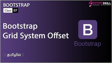Bootstrap Framework Grid System   Offset in Tamil Bootstrap Master Course   Entire Skill