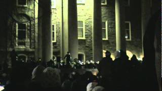 Penn State Blue Band Joe Paterno Tribute Amazing Grace & Alma Mater Candlelight Vigil