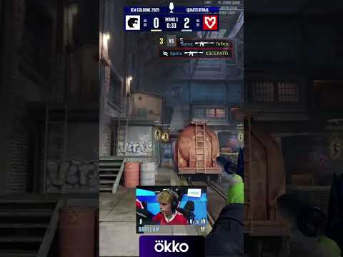 Spinx УСТРОИЛ МЯСОРУБКУ ЗА МГНОВЕНИЕ! #esl #cs #кс #counterstrike #csgo