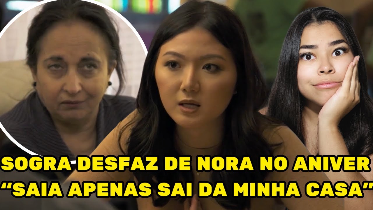 SOGRA DIZ QUE NORA NÃO É BOA NAMORADA, E NUNCA SERÁ E DIZ PARA ELA SAIR DA FESTA