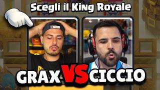 GRAX vs CICCIO... 1v1 STRATEGIA senza CAOS su CLASH ROYALE