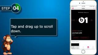 How to Listen to iTunes Radio on Apple iPhone smart phones user guide support screenshot 1