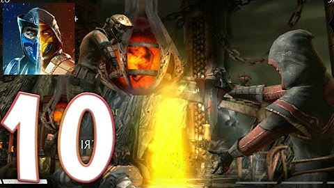 Mortal Kombat mobile - gameplay walkthrough part 10 - Tower 13-14 (ios,android)
