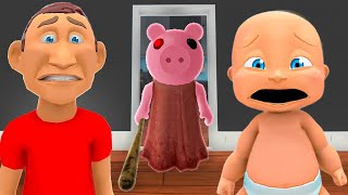 Ayah MENYELAMATKAN Bayi dari BABI! screenshot 4
