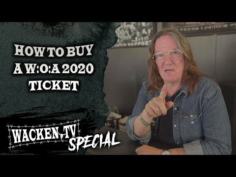 How to buy W:O:A 2020 tickets